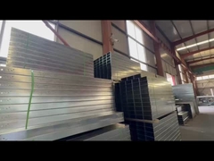 علبة الصلب المخصصة نوع كابل سعة قابلة للتعديل الارتفاع الفضة النهاية الجدار مثبتة