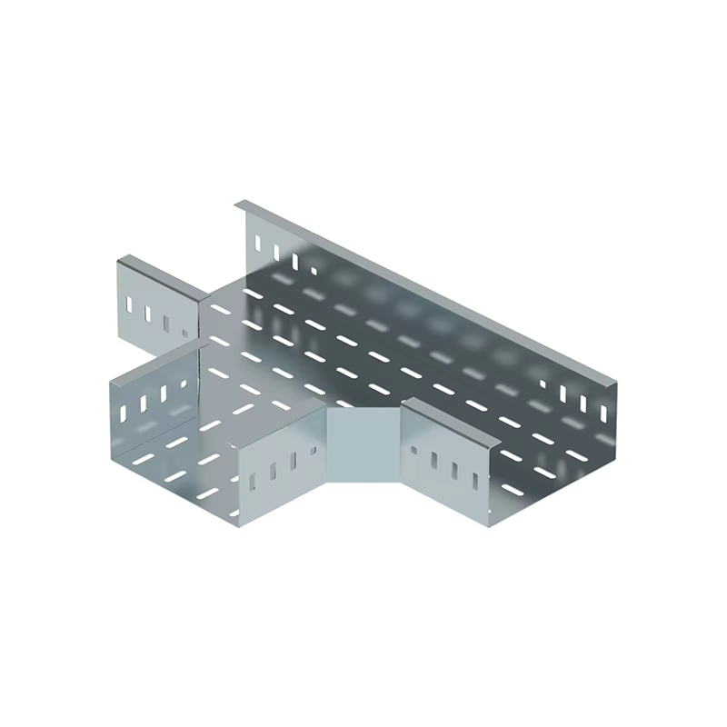 صينية كابلات مجلفنة مثبتة على الحائط بتصميم موفر للمساحة وقدرة إمداد عالية لإدارة الكابلات بكفاءة